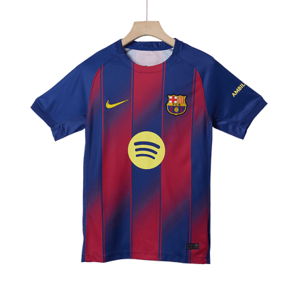 LAMINE YAMAL #10 Barcelona Casa Camisa 2025/26- Vermelho&Azul