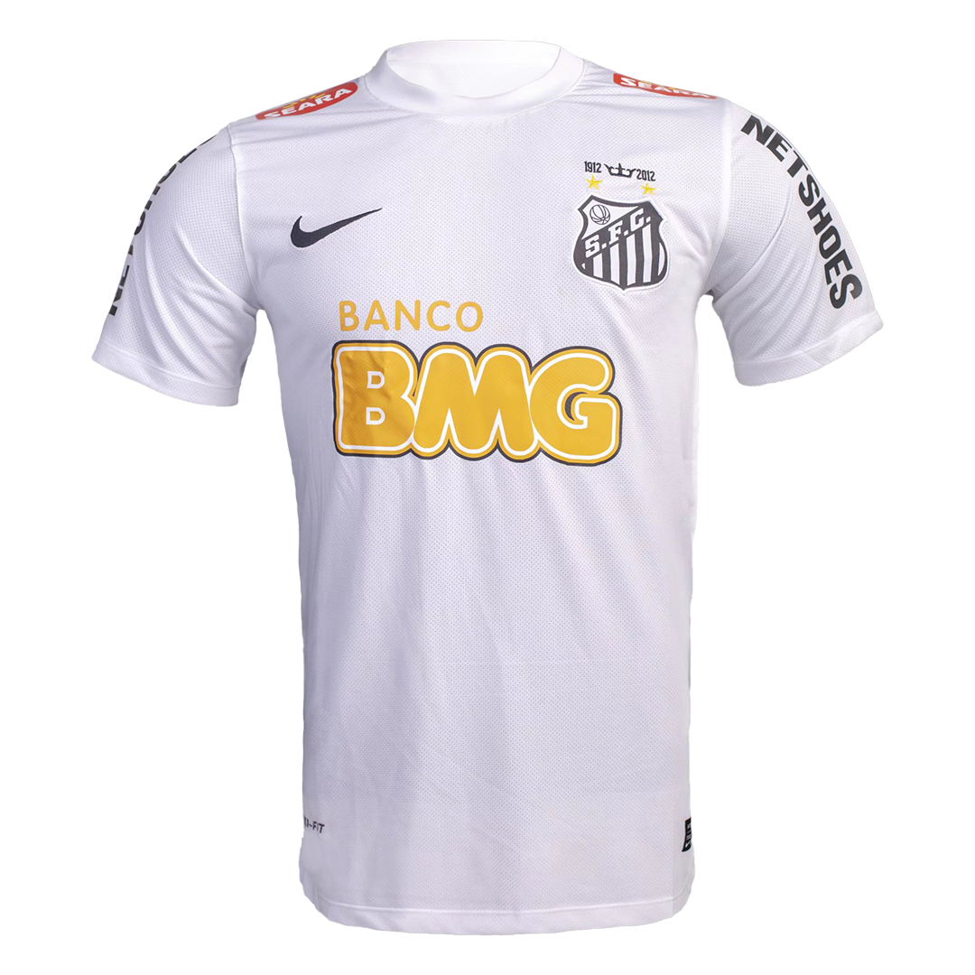 Santos FC NEYMAR JR #11 Camisola Retro Casa 2012