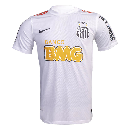 Retrô Santos FC Casa Camisa 2011/12 Branco camisola de futebol 2025/26