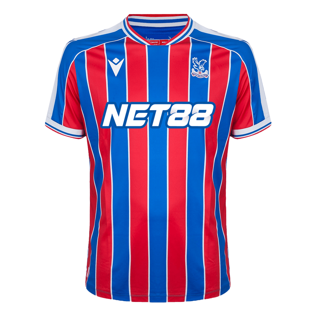 Crystal Palace Casa Camisa 2025/26- Vermelho&Azul camisola de futebol