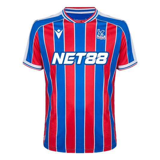 Crystal Palace Casa Camisa 2025/26- Vermelho&Azul camisola de futebol