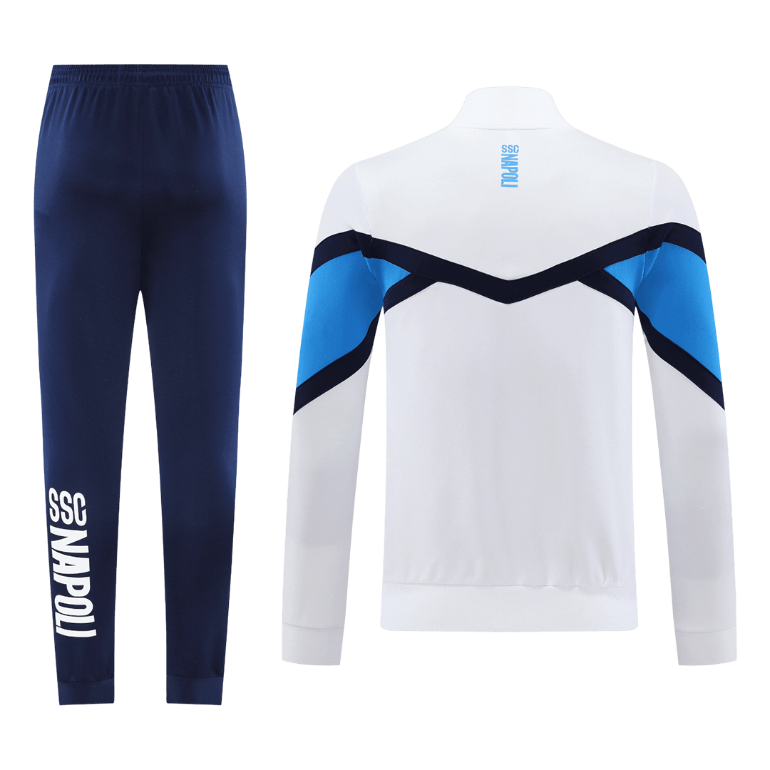 Napoli Treino Jaqueta Conjunto (Jaqueta+Calças) 2025/26 Branco