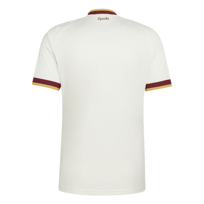 Spain Fora Camisa Copa do Mundo 2026 Branco - camisola de futebol para adeptos em Portugal
