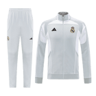 Real Madrid Conjunto Casaco(Blusão+Calça) Formação Blusão 2025/26 Cinza