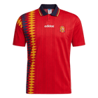 Retrô Espanha Casa Camisa 1994 Vermelho