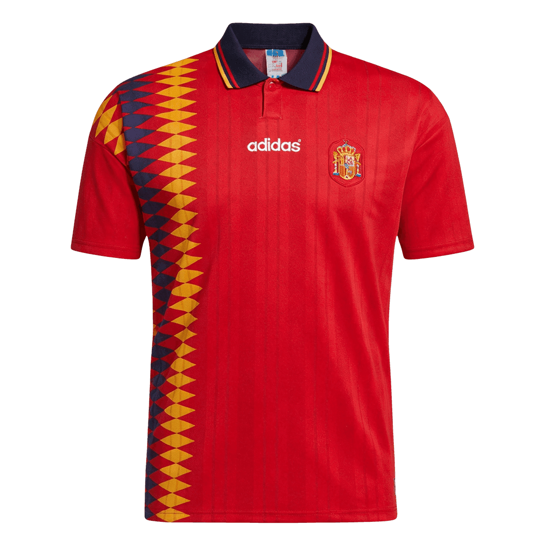 Retrô Espanha Casa Camisa 1994 Vermelho