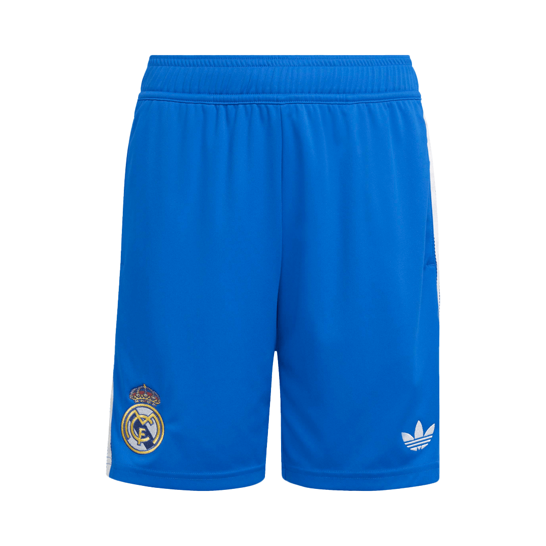 Real Madrid Réplica Fora Terceira 2025/26- Azul camisola de futebol