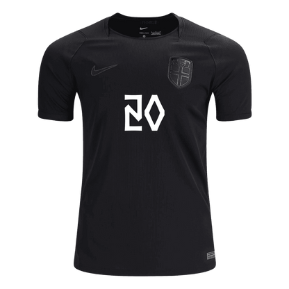 NUSA #20 Noruega Fora Copa do Mundo Camisa 2026 Preto