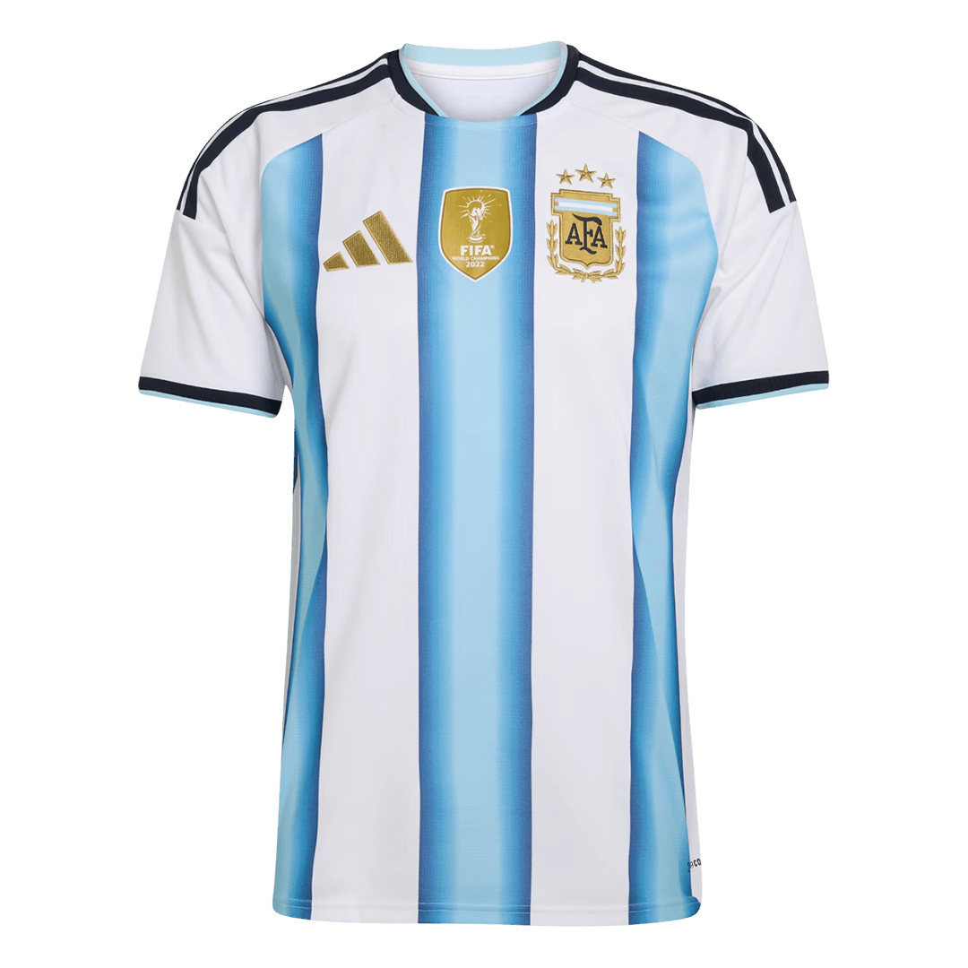 Argentina Casa Copa do Mundo Camisa Conjunto(Camisa+Calções+Meias) 2026 - camisola de futebol para adeptos em