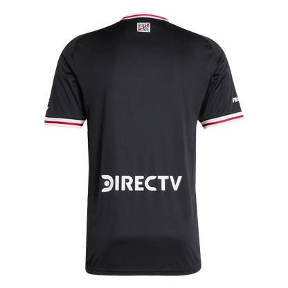 River Plate Fora Camisa 2025/26-Vermelho& Preto