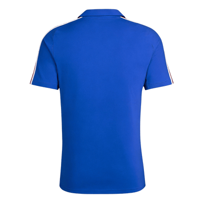 Retrô França Casa Camisa 1984 Azul