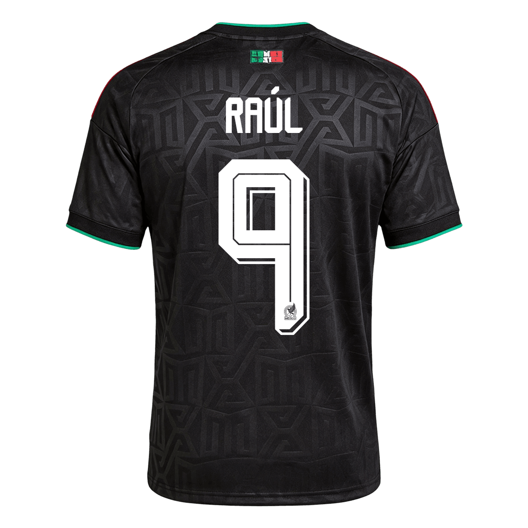 RAÚL #9 México Terceira Copa do Mundo Camisa 2026 Preto