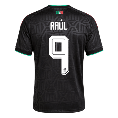 RAÚL #9 México Terceira Copa do Mundo Camisa 2026 Preto