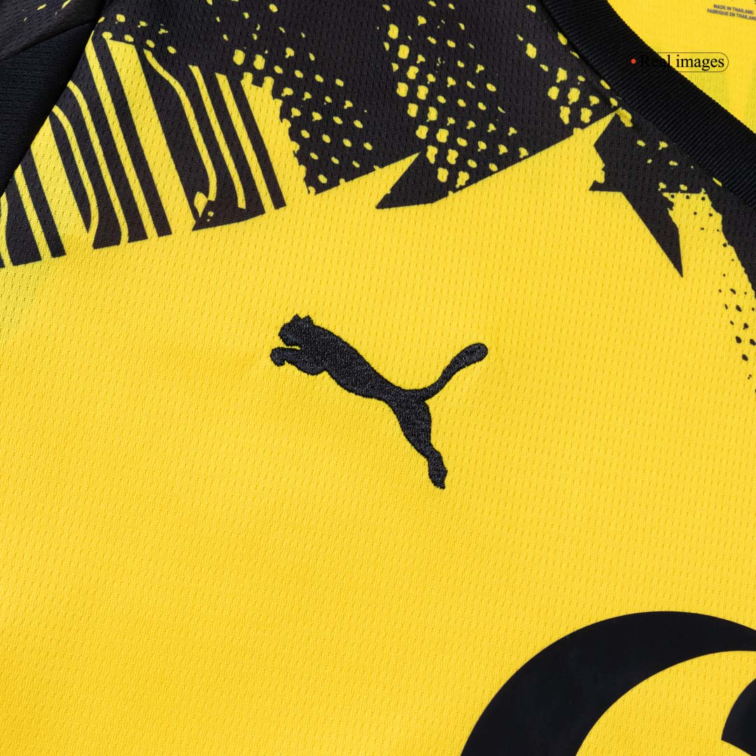 Borussia Dortmund Casa Camisa Conjunto(Camisa+Calções+Meias) 2025/26 Amarelo