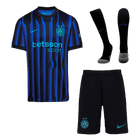 Inter Milan 
Casa 
 Camisa 
Conjunto (Camisa + Calções + Meias) 
2025/26