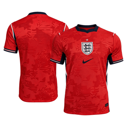 Versão do Jogador England Fora Copa do Mundo Futebol Camisas 2026 Vermelho - camisola de futebol para adeptos em