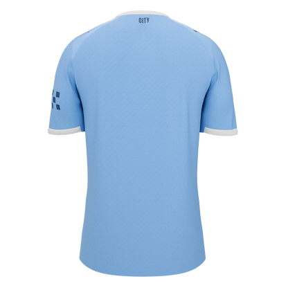 Manchester City Casa Camisa 2025/26 Azul