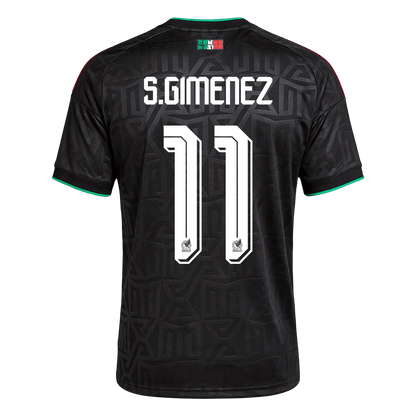 S.GIMENEZ #11 México Terceira Copa do Mundo Camisa 2026 Preto