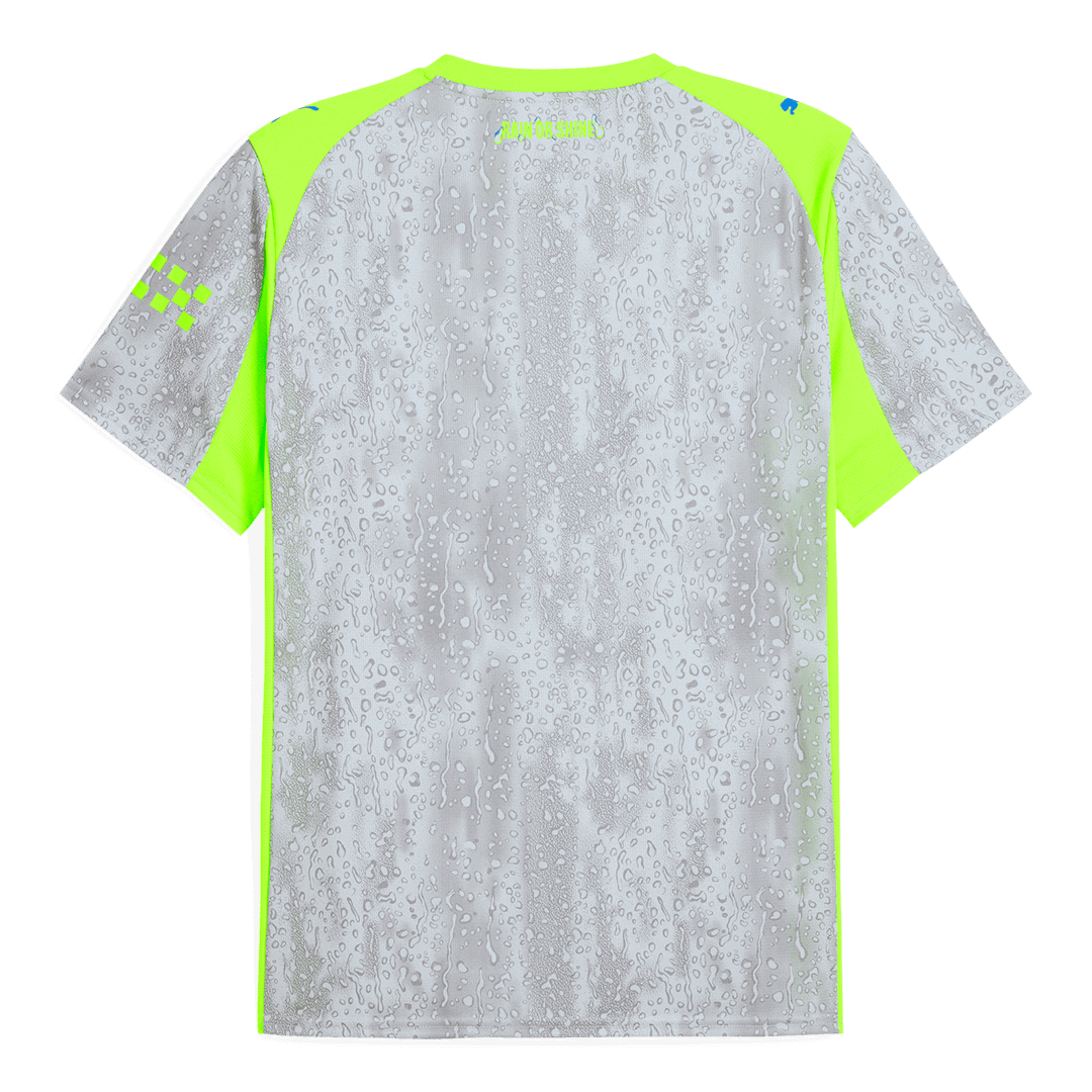 Manchester City 
 Fora Terceira Camisa Conjunto(Camisa+Calções+Meias) 2025/26