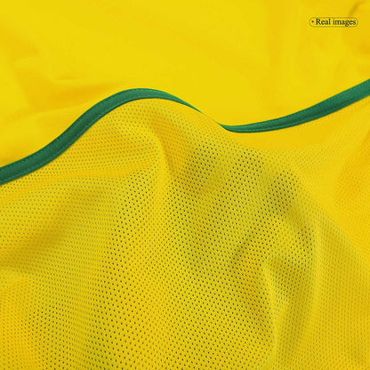 Camisola Retro RONALDINHO #11 Brasil Casa 2002/03