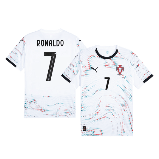 Ronaldo personalizada fora - camisola Portugal para adeptos em Portugal