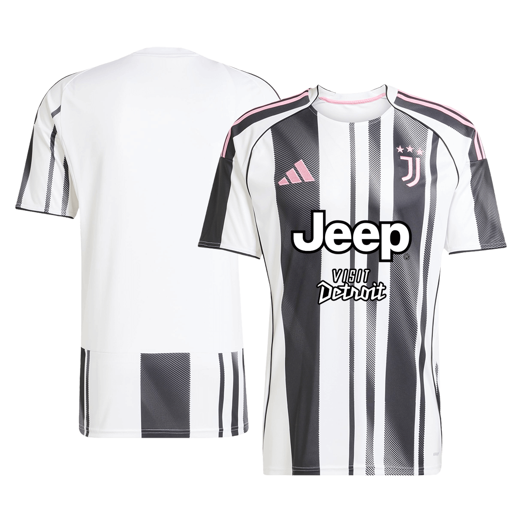 Juventus Casa Camisa Conjunto (Camisa + Calções + Meias) 2025/26