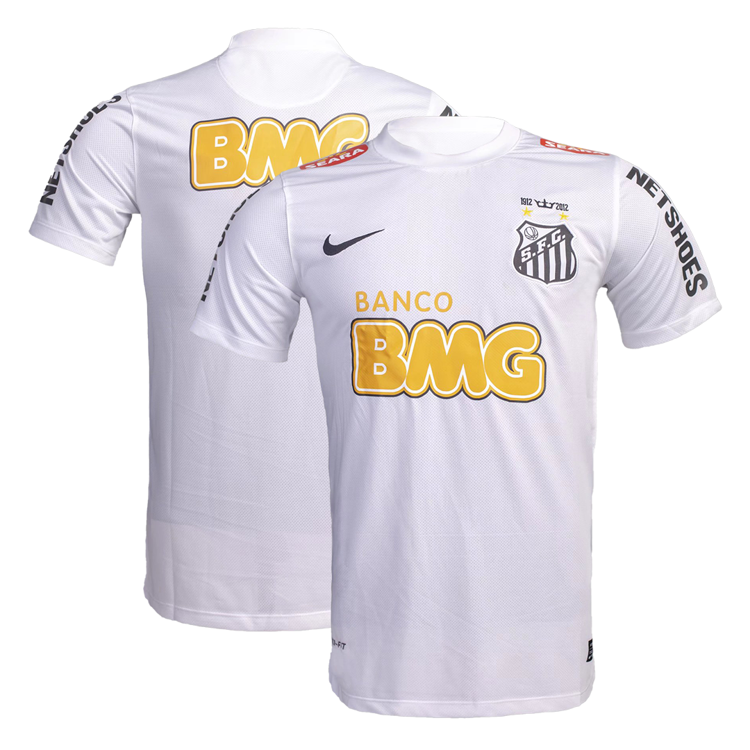 Retrô Santos FC Casa Camisa 2011/12 Branco