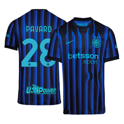 PAVARD #28 Inter Milan Casa Camisa 2025/26 camisola de futebol