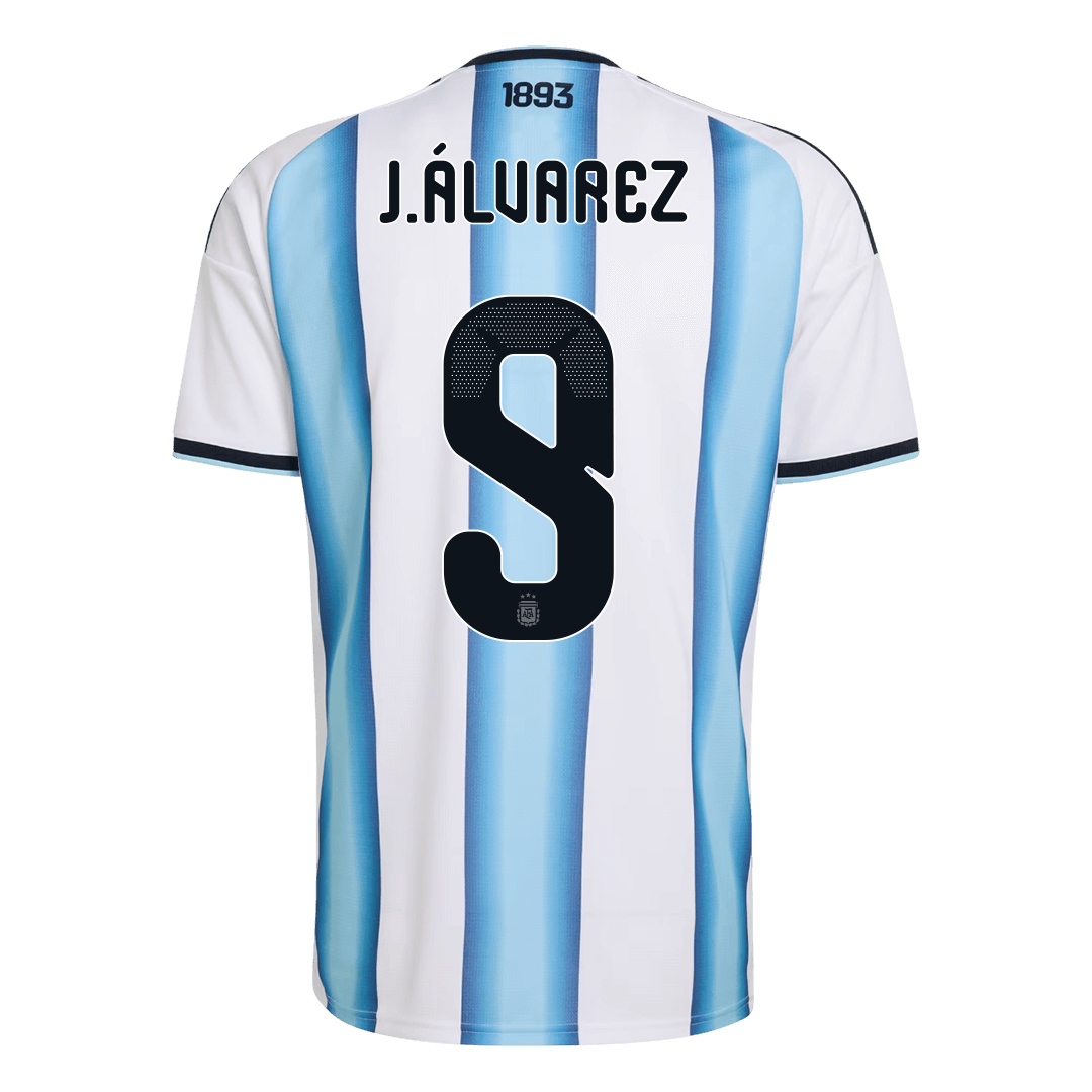 J.ÁLVAREZ #9 Argentina Casa Camisa 2026 - camisola de futebol para adeptos em Portugal