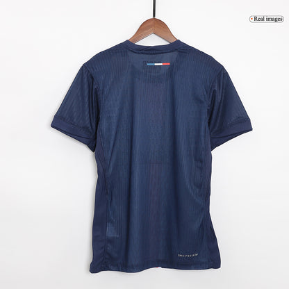 Jogador BARCOLA #29 PSG Casa Futebol Camisas Marinha
