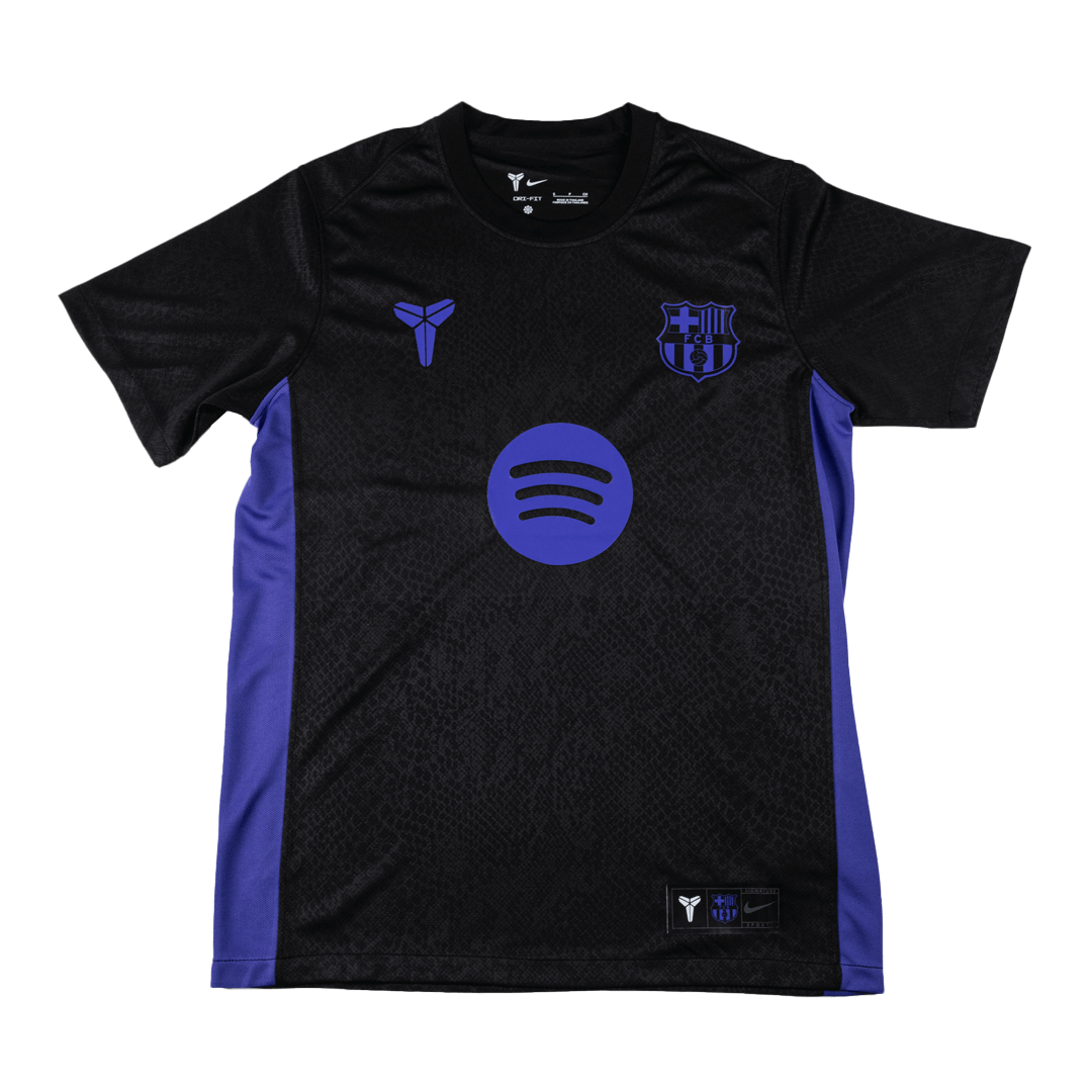 Barcelona Camisa Réplica Barcelona 2025/26- Preto camisola de futebol