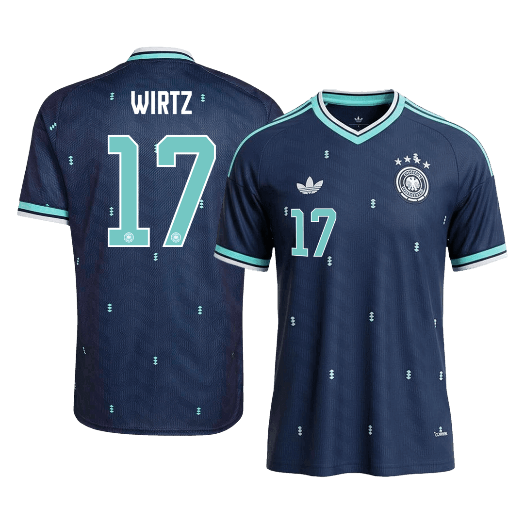 WIRTZ #17 Alemanha Fora Copa do Mundo Camisa 2026 Marinha