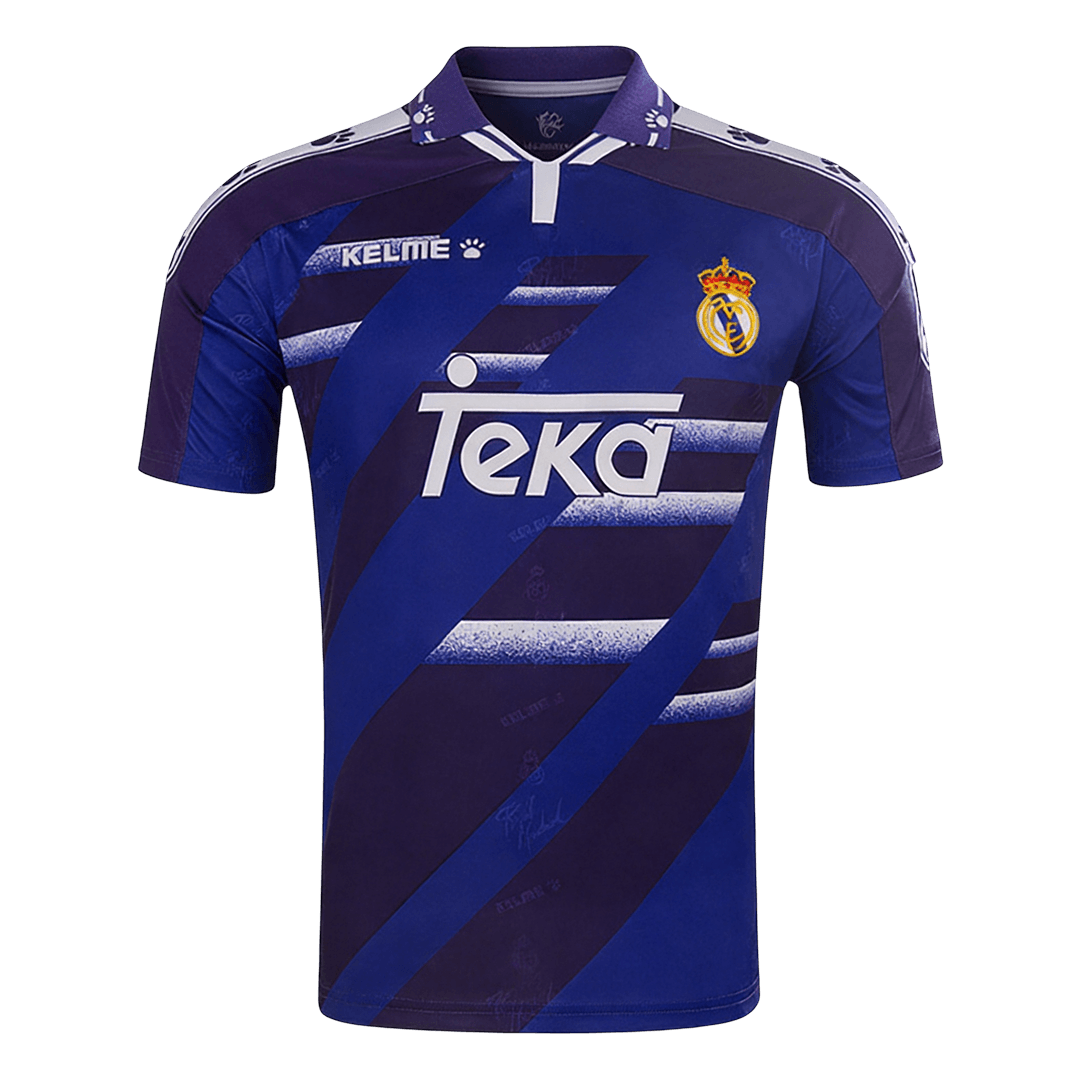 Retrô Real Madrid Fora Camisa 1994/96 Roxo