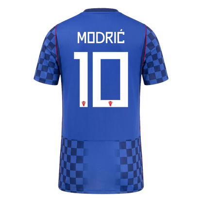 MODRIĆ #10 Croácia Fora Copa do Mundo Camisa 2026 Azul
