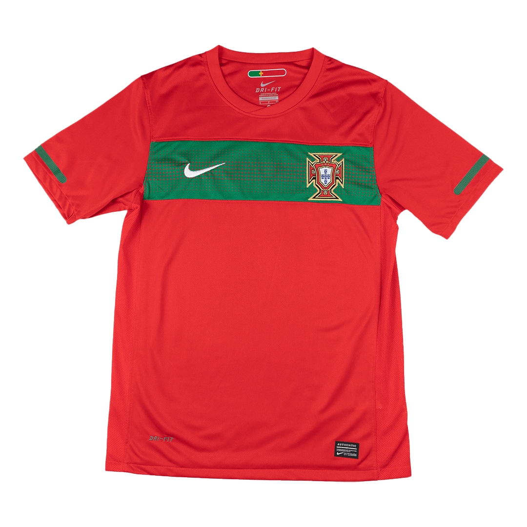 Retrô Portugal Casa Camisa 2010 Vermelho camisola de futebol 2025/26