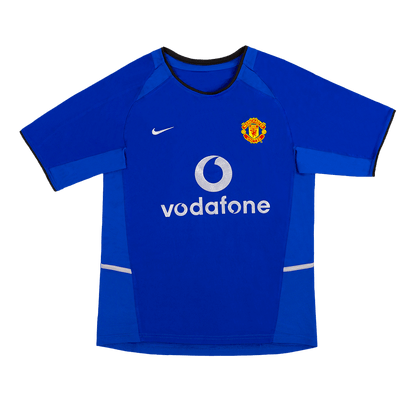 Manchester United Retro Jersey Terceira Camisola de Futebol Fora 2002/03 2025/26