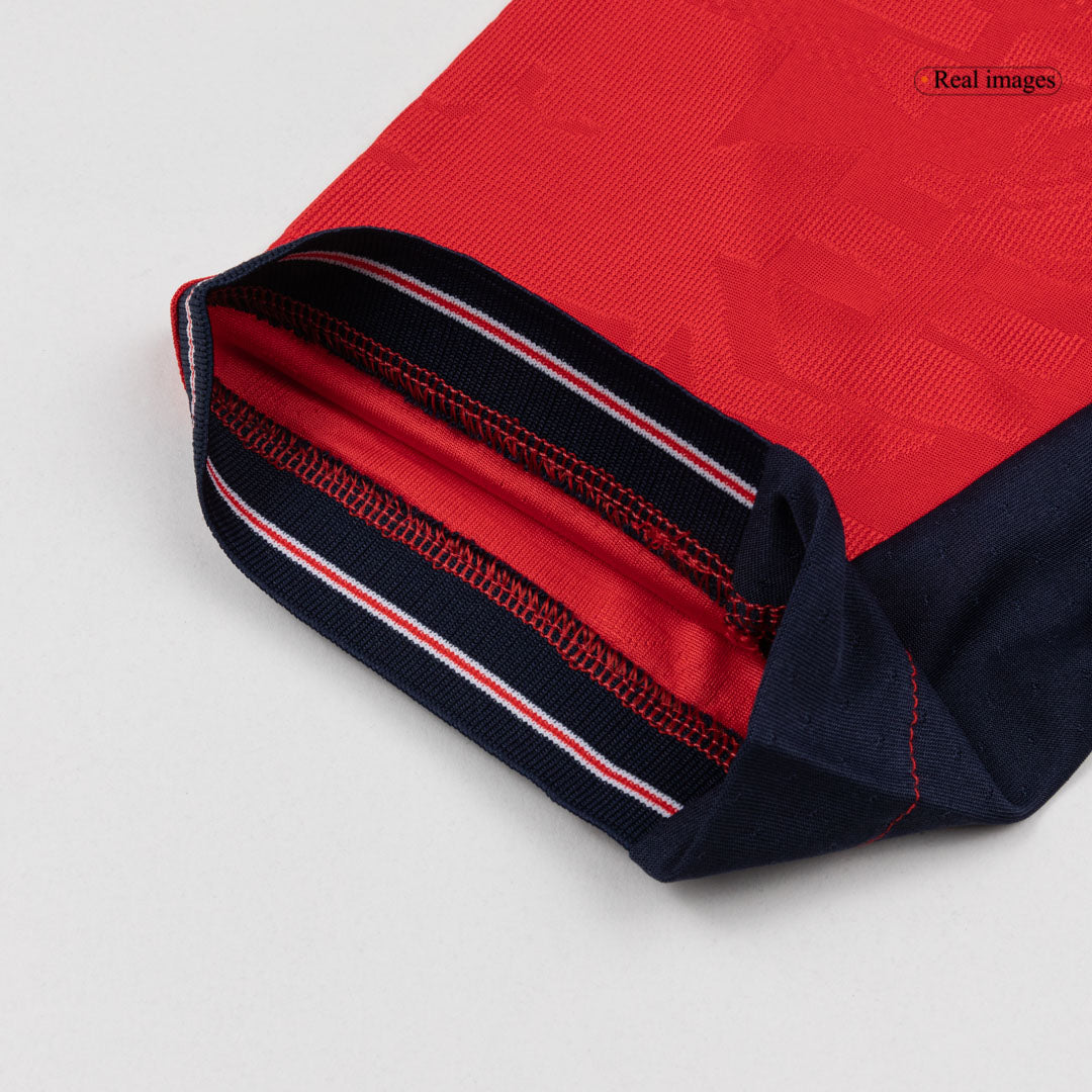 Versão do Jogador KANE #9 Inglaterra Fora Copa do Mundo Futebol Camisas 2026 Vermelho