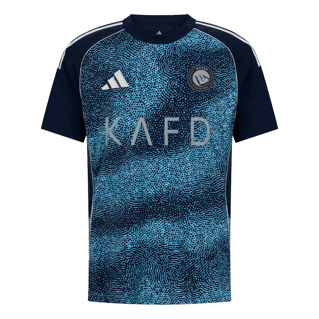 Al Nassr Fora Camisa 2025/26 Marinha camisola de futebol