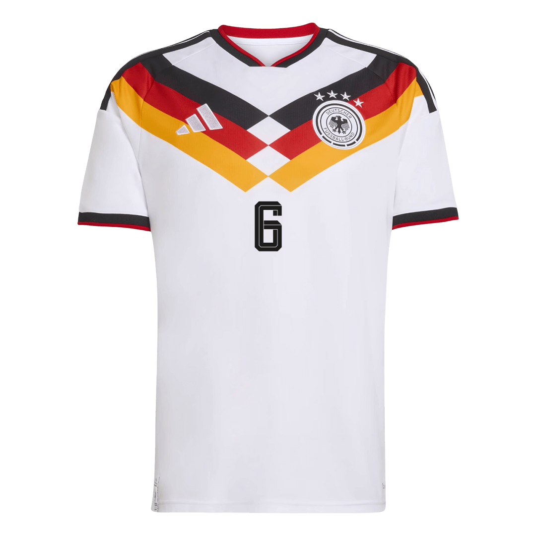 KIMMICH #6 Alemanha Casa Camisa 2026 Branco