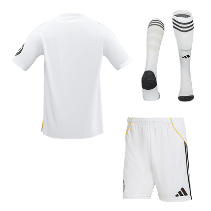 Real Madrid Casa Camisa Conjunto (Camisola + Calções+Meias) 2025/26- Branco