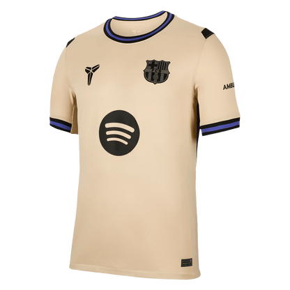 LAMINE YAMAL #10 Barcelona Fora Camisa 2025/26- Amarelo