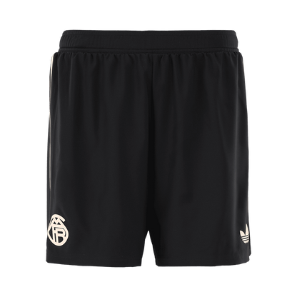 Jogador Bayern Munich Fora Terceira Calções 2025/26 Preto