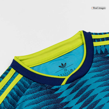 Colombia Infantil Fora Copa do Mundo Futebol Camisa Conjunto (Camisa+Shorts) 2026 Azul - camisola de futebol para - imagem 7