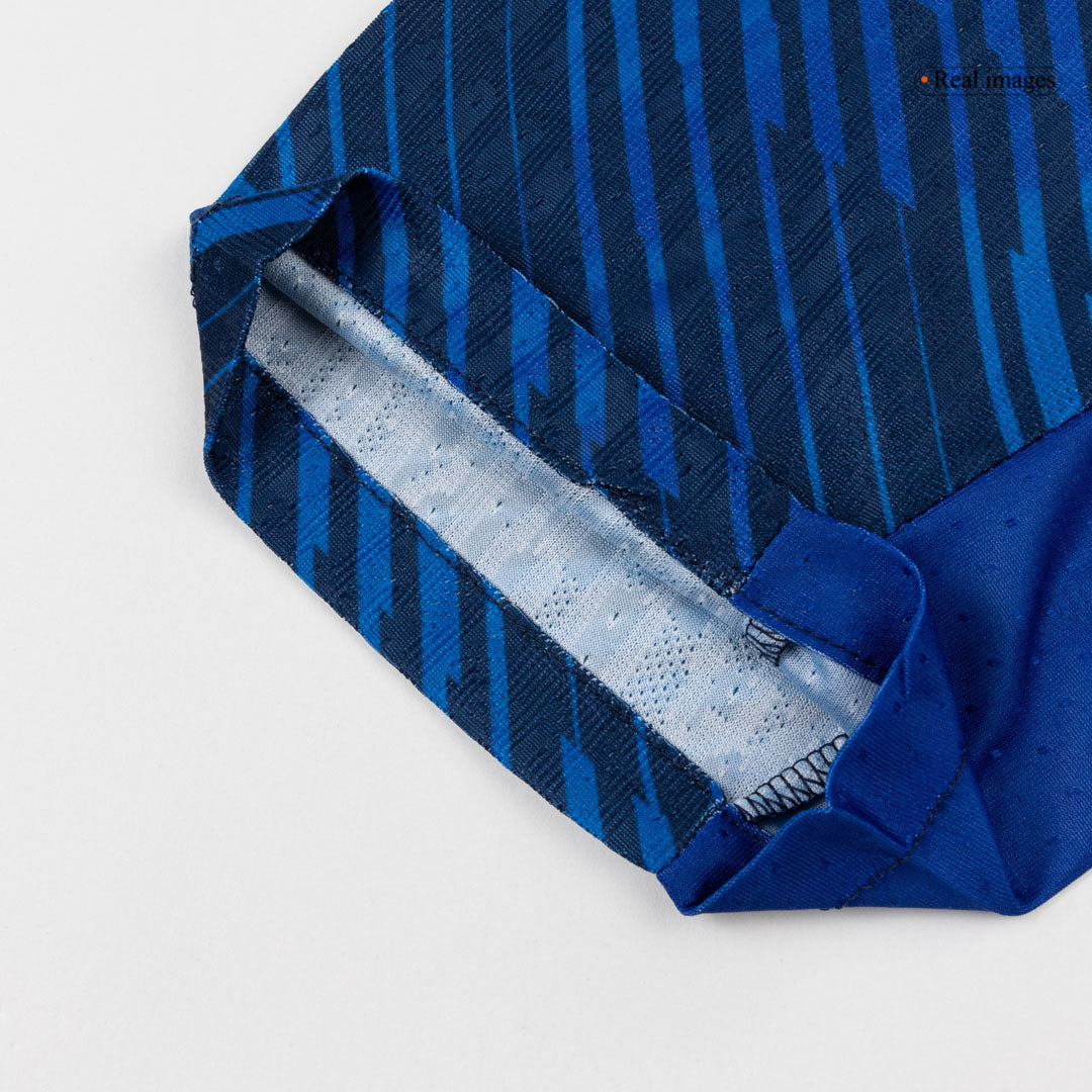 Versão do Jogador MBAPPE #10 França Casa Copa do Mundo Futebol Camisas 2026 Azul