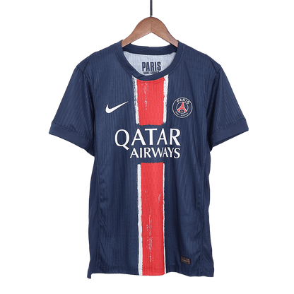 Jogador BARCOLA #29 PSG Casa Futebol Camisas Marinha