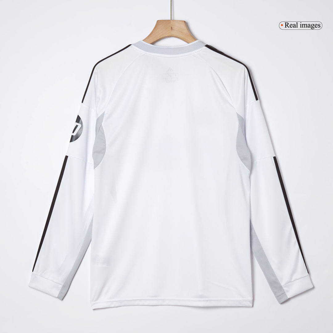 Real Madrid Camisola Casa Manga Comprida 2025/26 Branco
