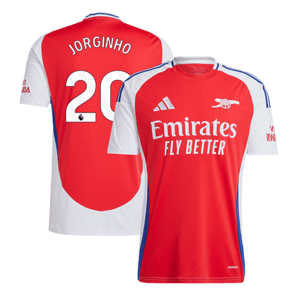 JORGINHO #20 Camisa Arsenal Home Futebol 2024/25 camisola de futebol