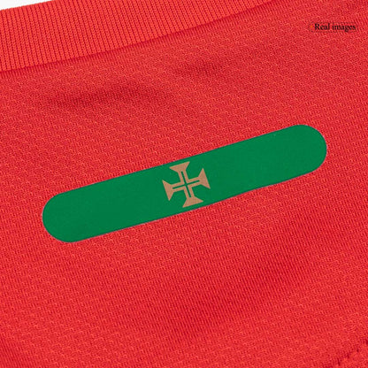 Retrô Portugal Casa Camisa 2010 Vermelho