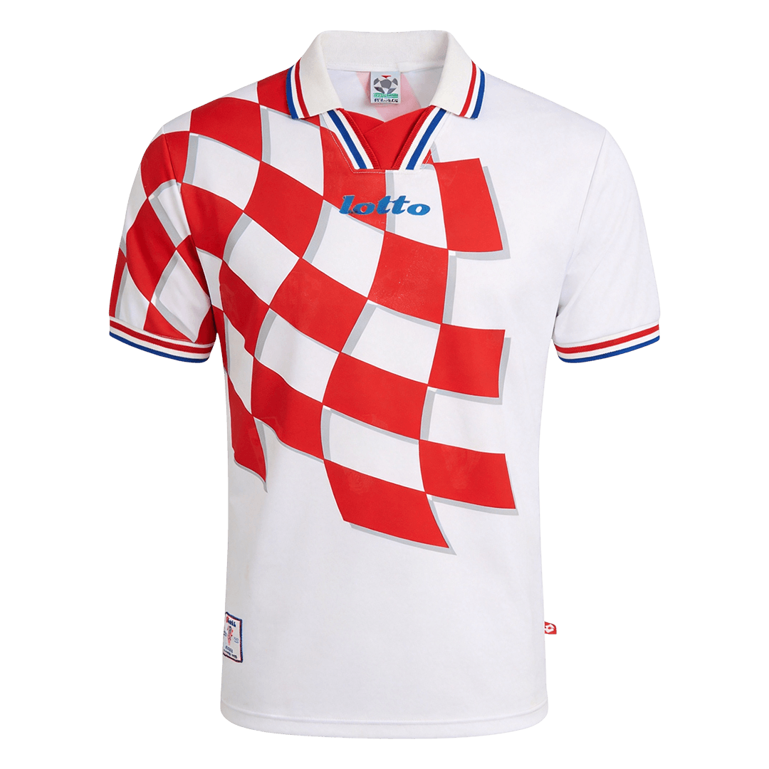 Retrô Croácia Casa Copa do Mundo Camisa 1998