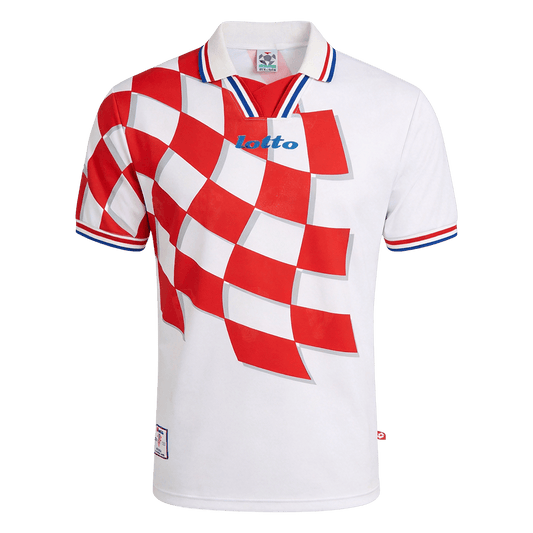 Retrô Croácia Casa Copa do Mundo Camisa 1998